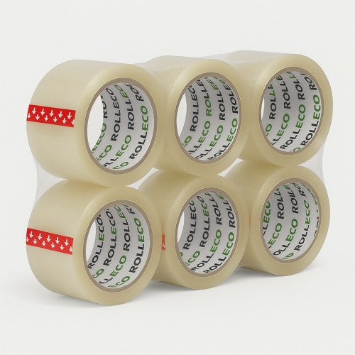 Nastro Adesivo Trasparente 50 mm × 66 m (Confezione da 60 Pz)