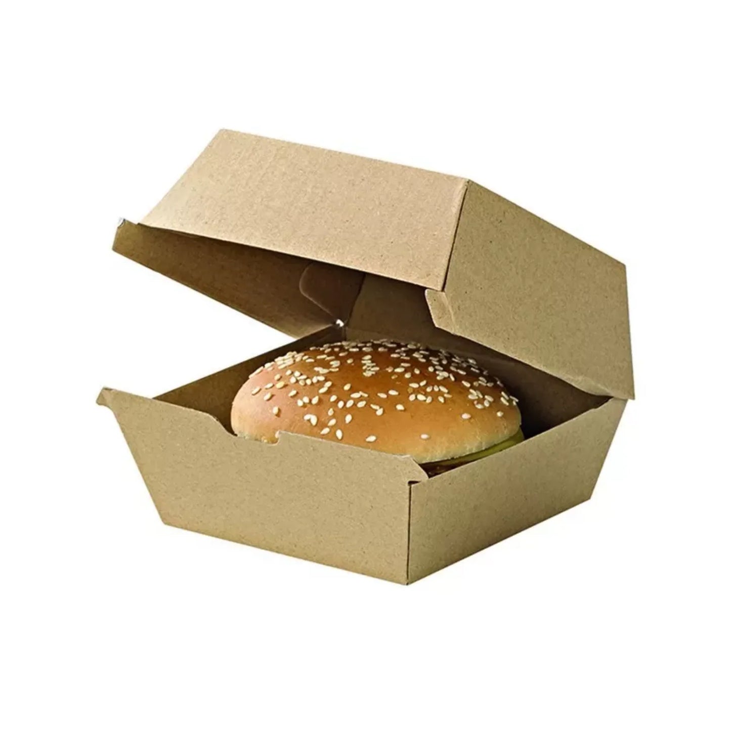 50 Pz Scatola PortaPanino Hamburger