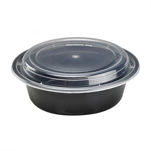 Vaschetta Tonda Microwave + cop. trasp.50pz