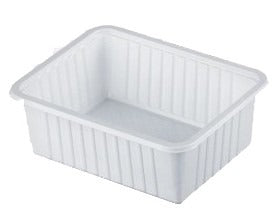 50 Pz. Vaschette Bianche G-12 Per Alimenti