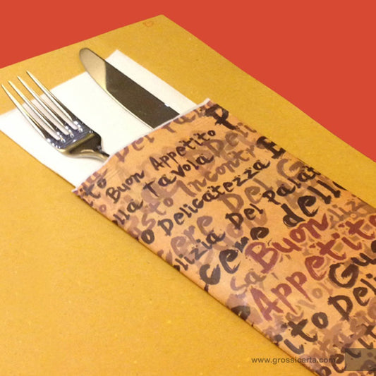 Buste Portaposate Con Tovagliolo