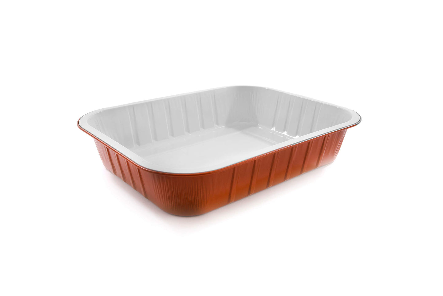 R1G Mikrowellenschalen aus lackiertem Aluminium (100er-Packung)