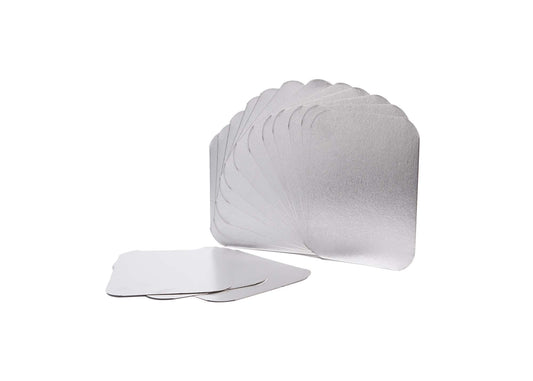 Coperchio Vaschette Alluminio Per Una Porzione (Cartone Da 100 Pezzi)