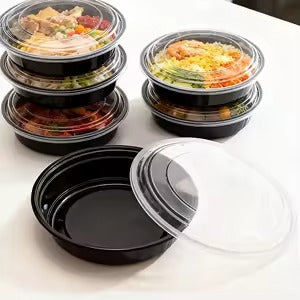 Vaschetta Tonda Microwave + cop. trasp.50pz