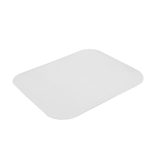 Aluminum Tray Lids for One Serving (Box of 100 Pieces)
