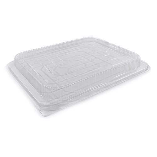 50 Pz. Coperchio Trasparente Vaschette Alluminio Per Otto Porzioni Cr31G-Pl