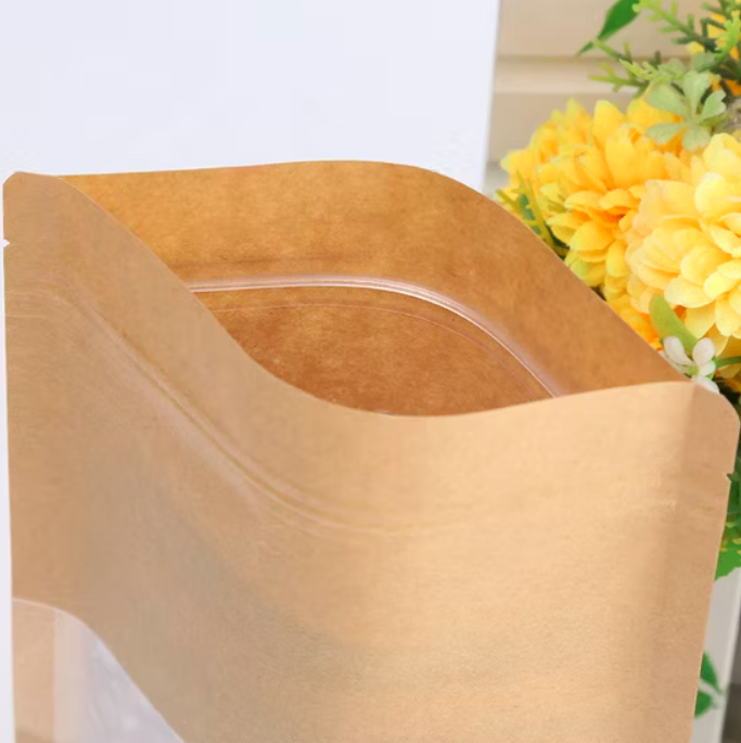 200 Pz. Sacchetti Alimentari DoyPack Chiusura Zip