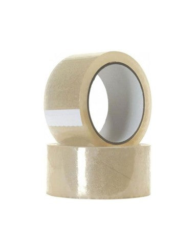 Nastro Adesivo Trasparente 50 mm × 66 m (Confezione da 60 Pz)