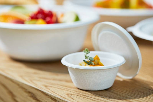 50 Pz. Ciotolina Tonda Con Coperchio 59Ml