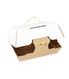 Base B-Bijoux “Cannette” – Cartoncino avana/oro per scatole dolci