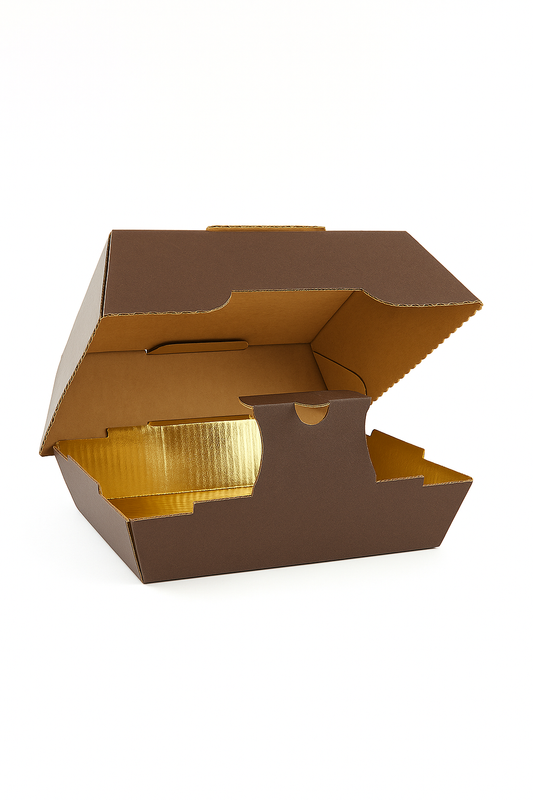 Base B-Bijoux “Cannette” – Cartoncino avana/oro per scatole dolci