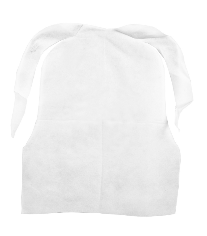 Weiße Lätzchen 100 Stück