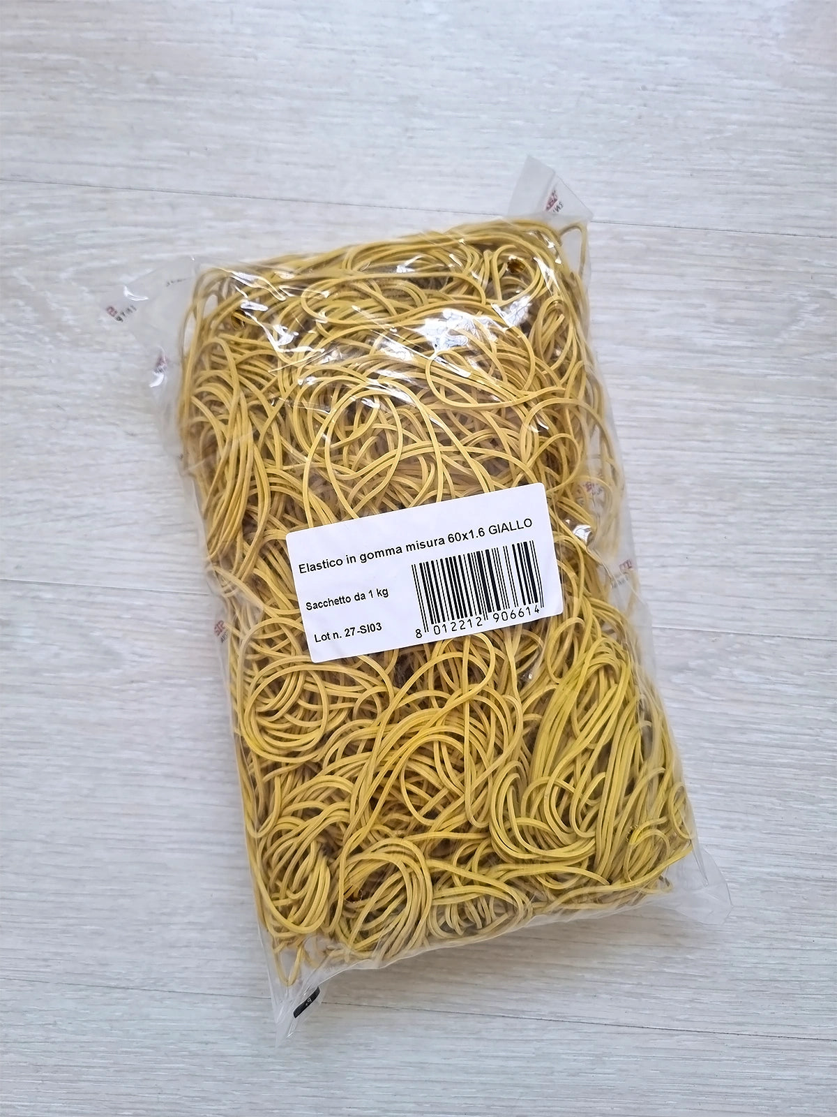 Rubber Bands Ø 60 × 1.5 mm – 1 kg Pack