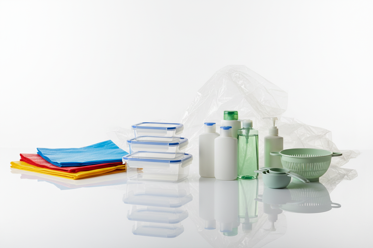 IMMAGINE CHE RAPPRESENTA PRODOTTI IN PLASTICA
