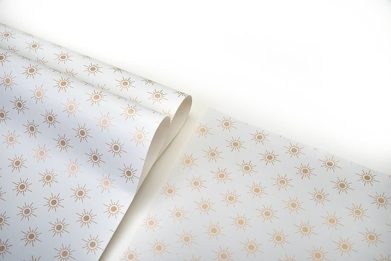 Carta Patinata Bianca “Stelline Oro” 70×100 cm (Confezione 10Kg)