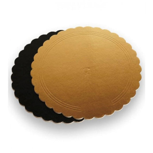 Piatti Ala Oro Double Face Nero/Oro (Confezione da 10 Kg)