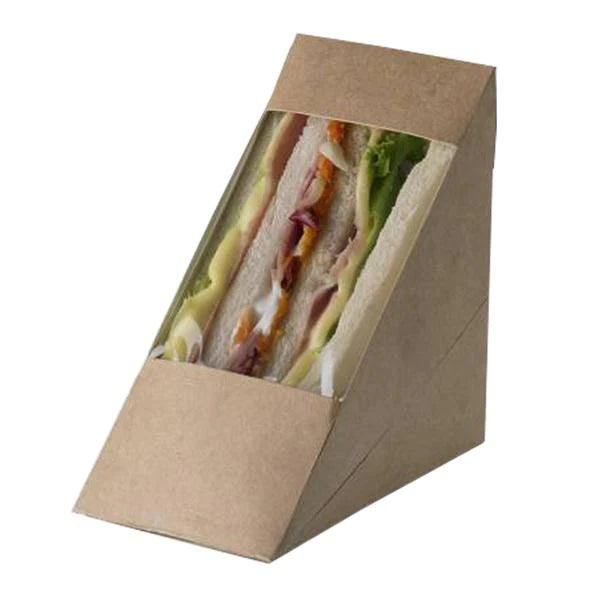 50 Pz Sandwich Box Kraft