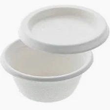 50 Pz. Ciotolina Tonda Con Coperchio 59Ml